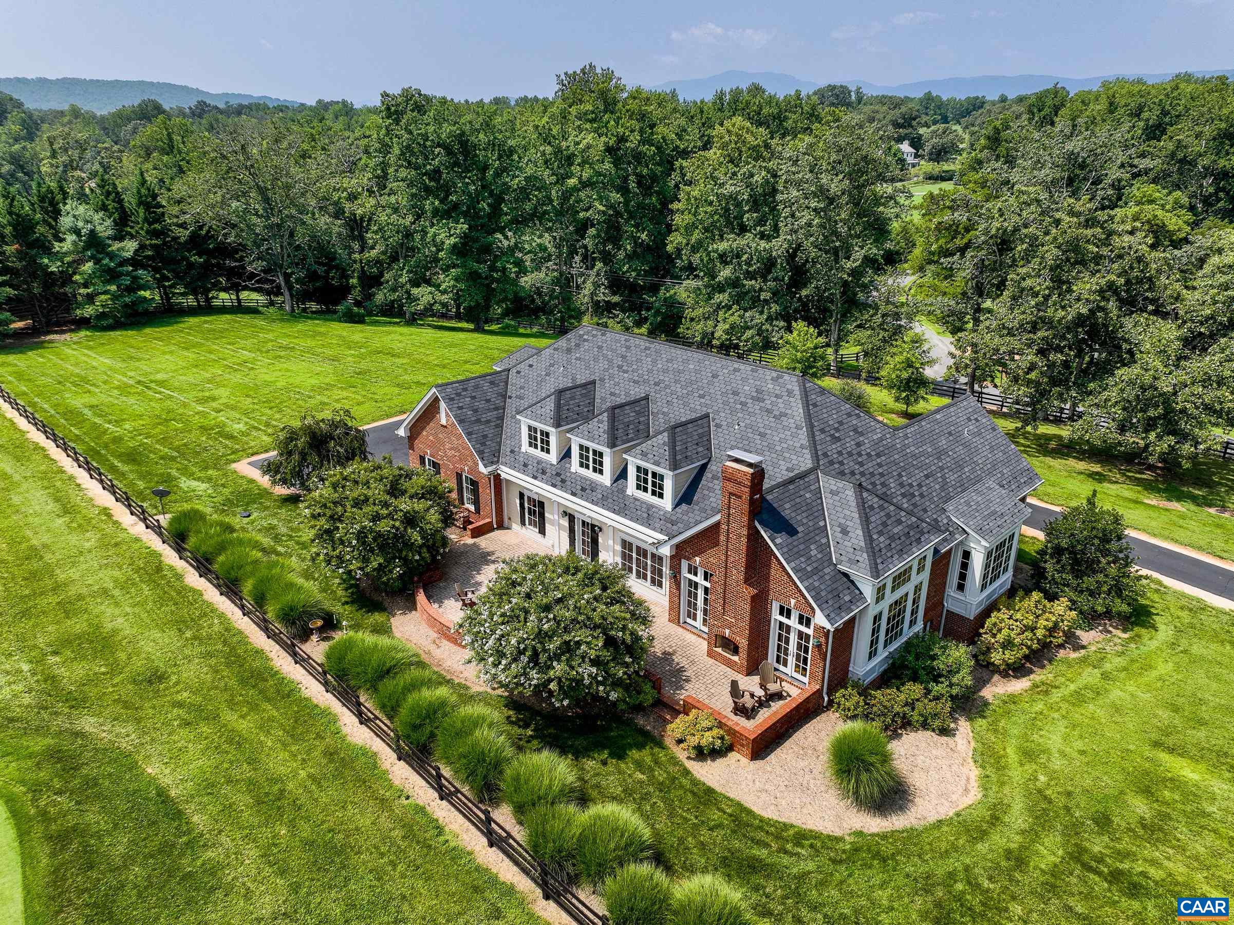 801 Half Mile Branch Road Crozet, VA 22932 - Photo 66 of 69 an aerial view of a house