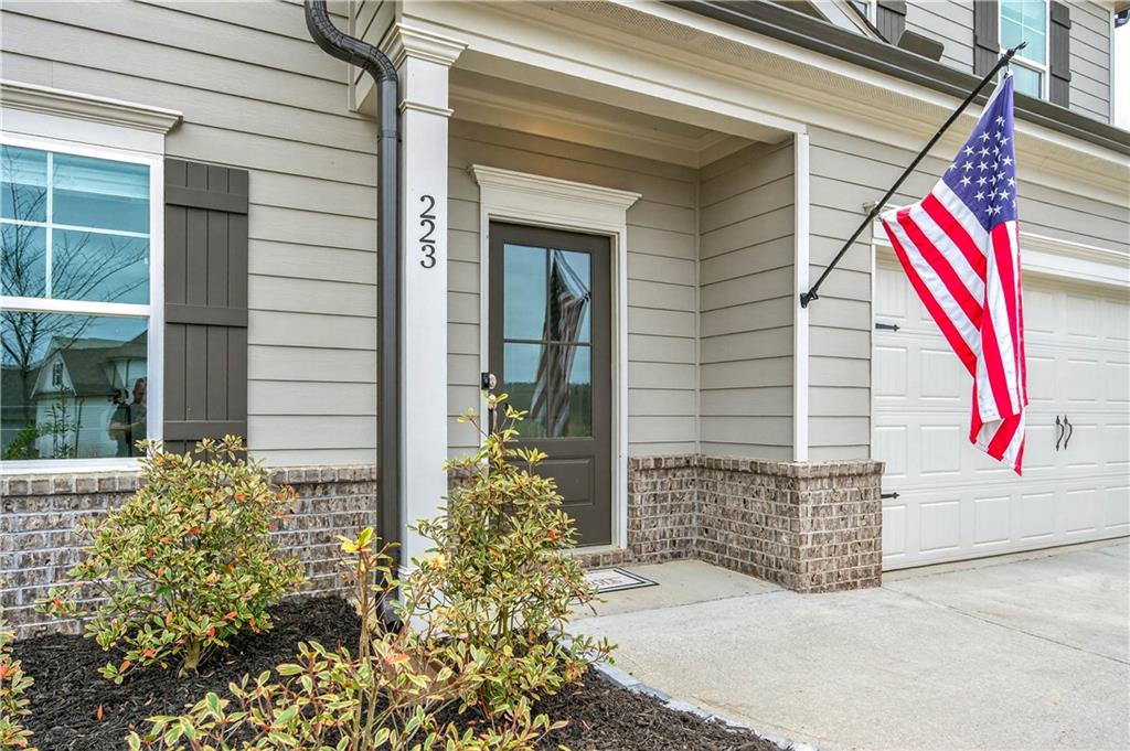 223 Timber Ridge Dawsonville, GA 30534 - Photo 2 of 24 a view of front door and small space