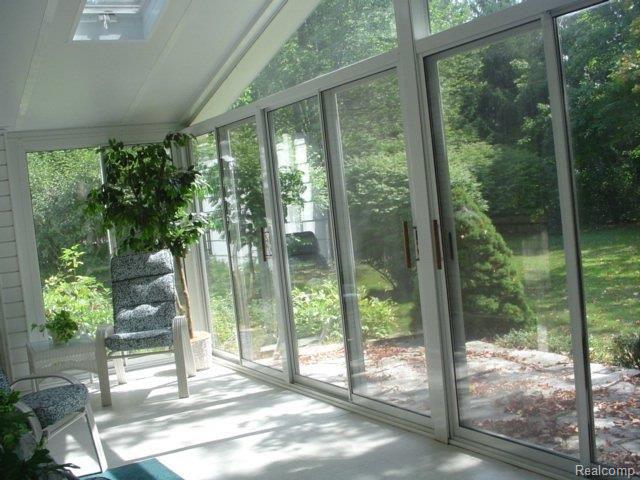 4843 Quarton Road Bloomfield Hills, MI 48301 - Photo 11 of 15 VIEW FROM SUN PORCH