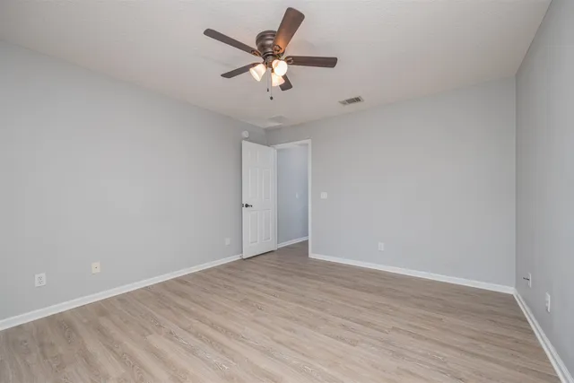wooden floor in an empty room
