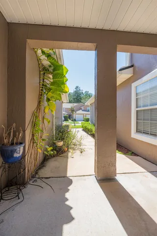 a picture of a room with a table and chairs