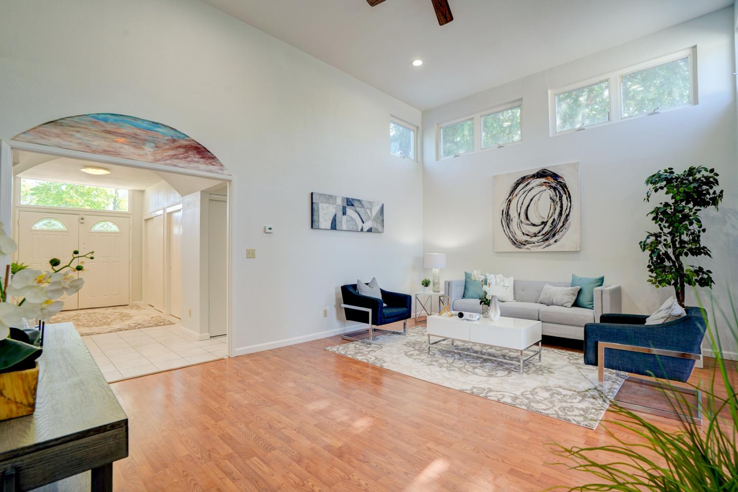721 Stendhal Lane Cupertino, CA 95014 - Photo 15 of 54 a living room with furniture