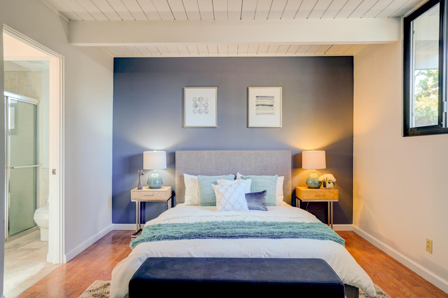 721 Stendhal Lane Cupertino, CA 95014 - Photo 44 of 54 a bedroom with bed and window