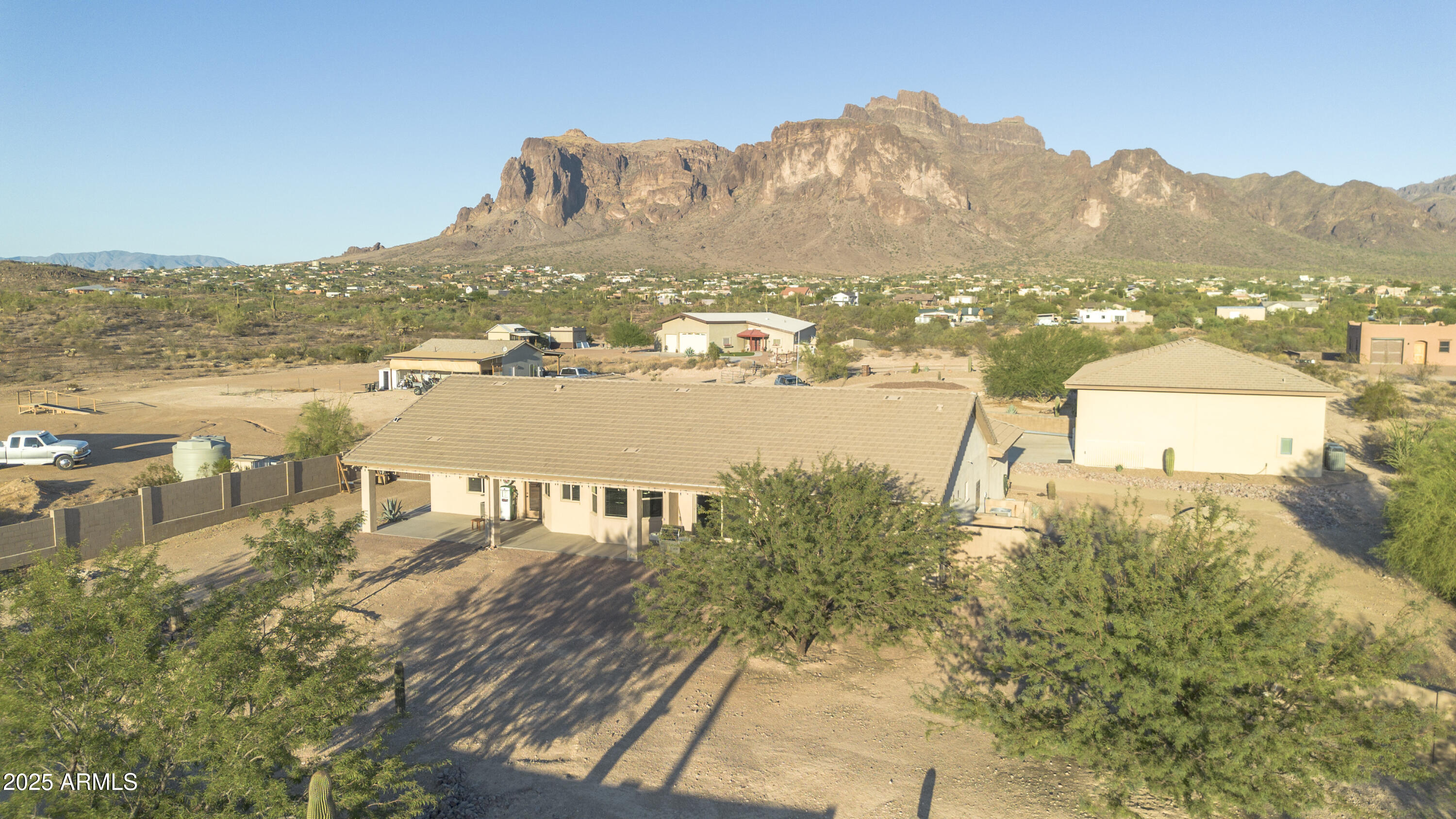 1532 North Roadrunner Road Apache Junction, AZ 85119 - Photo 16 of 51 Aerial of mountain 1