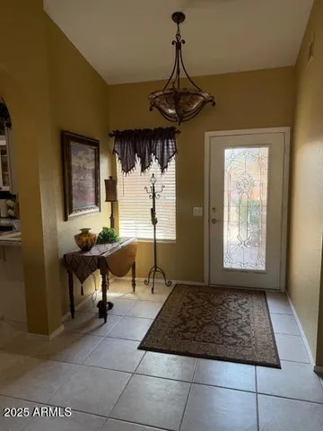 a room with furniture and window