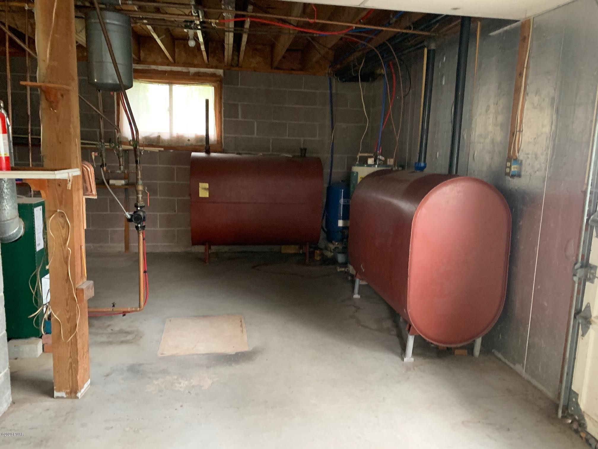 19 Fonda Road Hawley, PA 18428 - Photo 28 of 31 Oil tanks in Basement