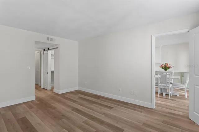 wooden floor in an empty room