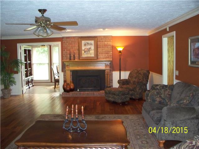4809 Manners Road Lebanon, TN 37087 - Photo 7 of 19 a living room with furniture and a fireplace