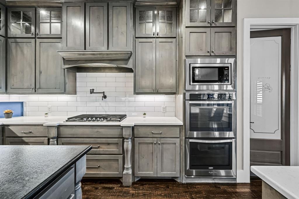 1070 Cornelius Road Rockwall, TX 75087 - Photo 11 of 33 Just waiting for your home cook with a built-in microwave and double ovens