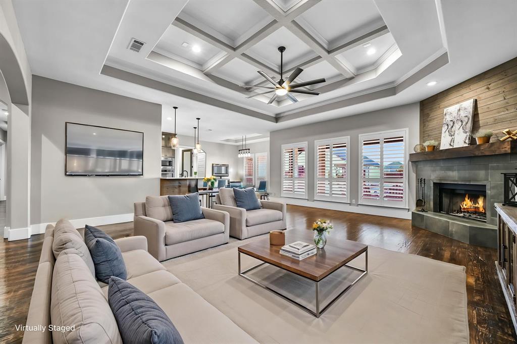 1070 Cornelius Road Rockwall, TX 75087 - Photo 8 of 33 Virtually staged living room