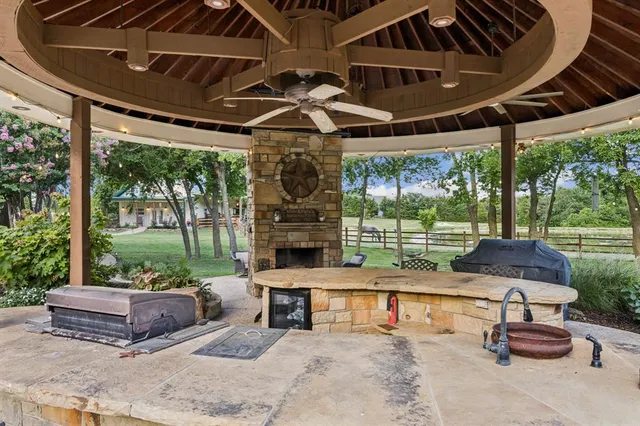 a view of a lake from a balcony