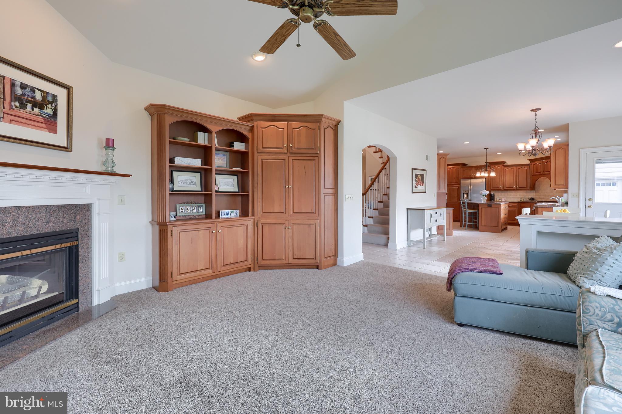 339 Harvest Drive Lititz, PA 17543 - Photo 16 of 69 a living room with furniture and a fireplace