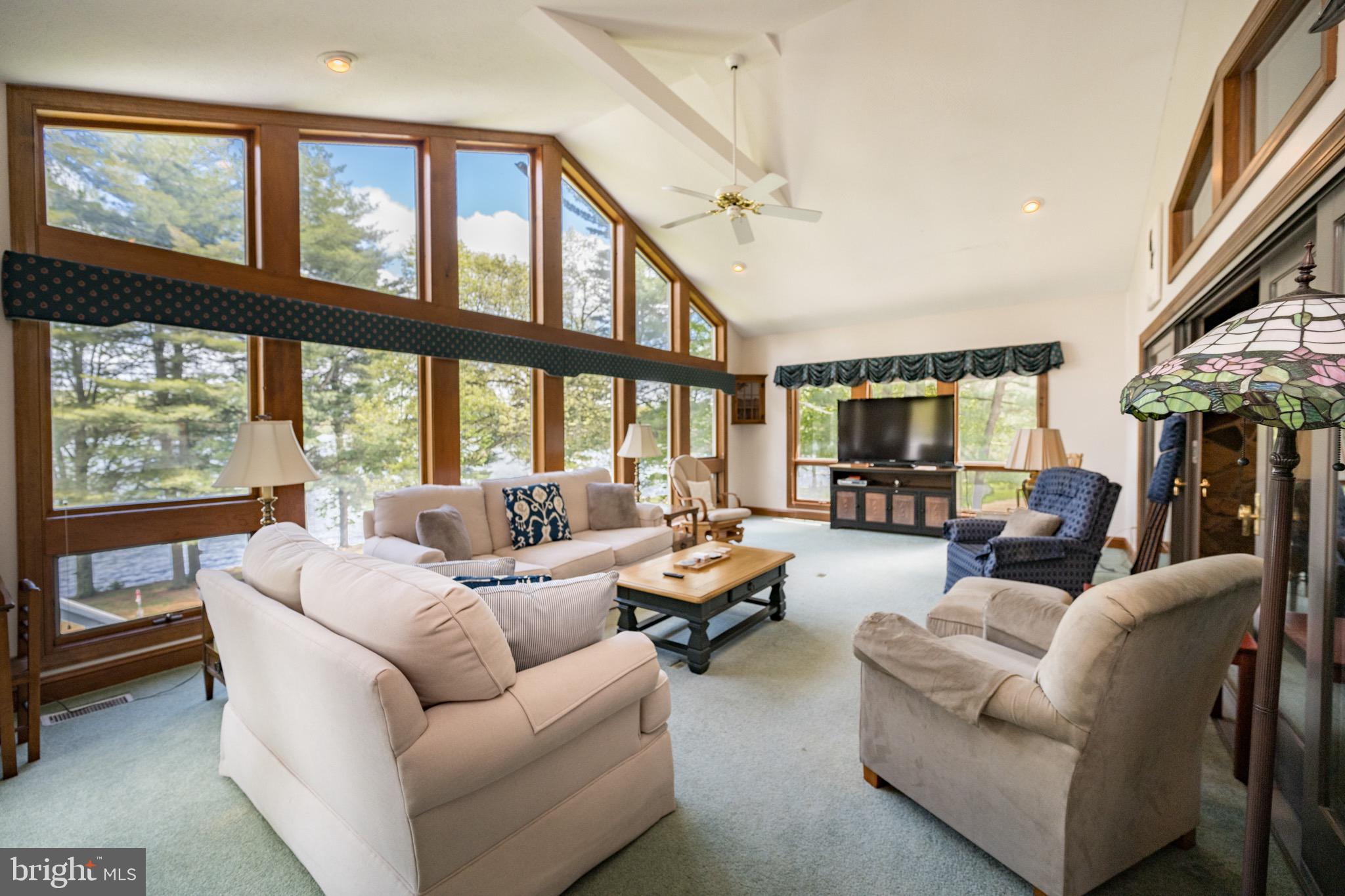 62 Duck Cove Road Oakland, MD 21550 - Photo 25 of 74 Living area overlooking lake