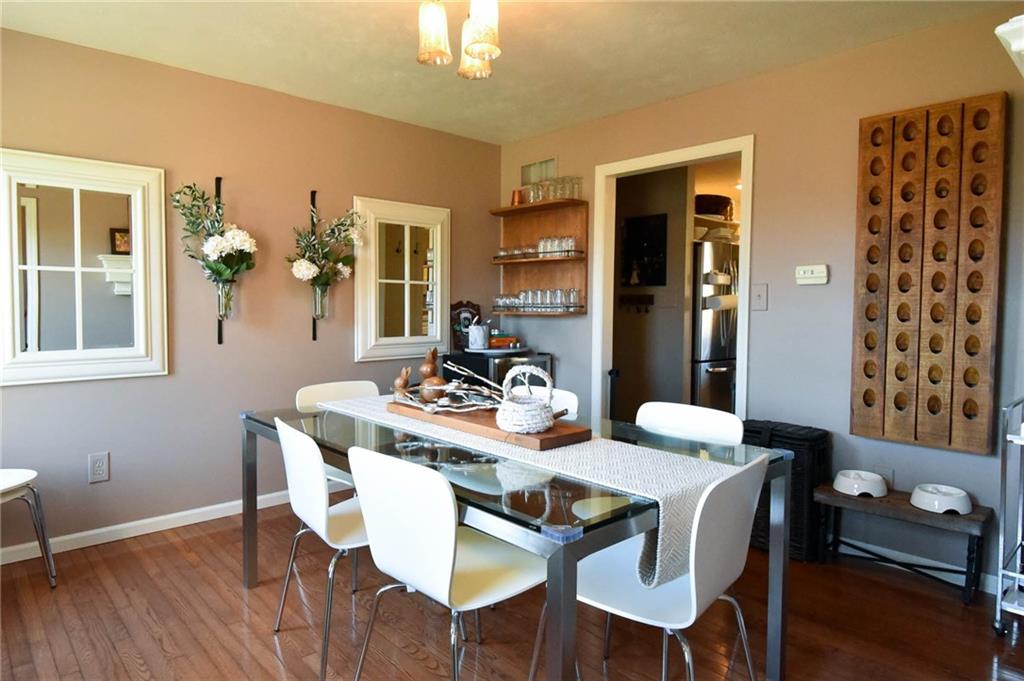 757 Chapel Road Aliquippa, PA 15001 - Photo 6 of 25 NICELY SIZED DINING AREA WITH GLEAMING HARDWOOD!