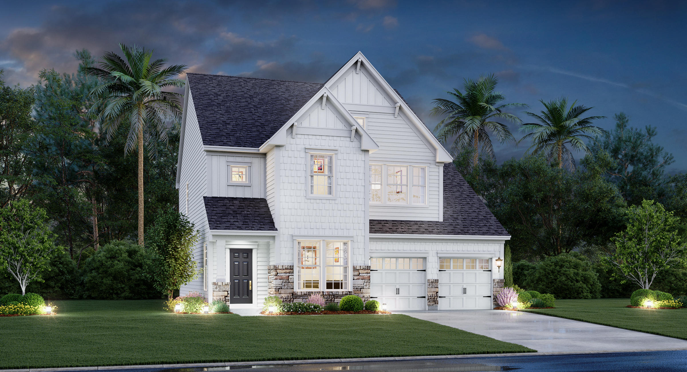 507 Squire Pope Road Summerville, SC 29486 - Photo 1 of 1 Fanning-Fulton-C-Dusk-elev