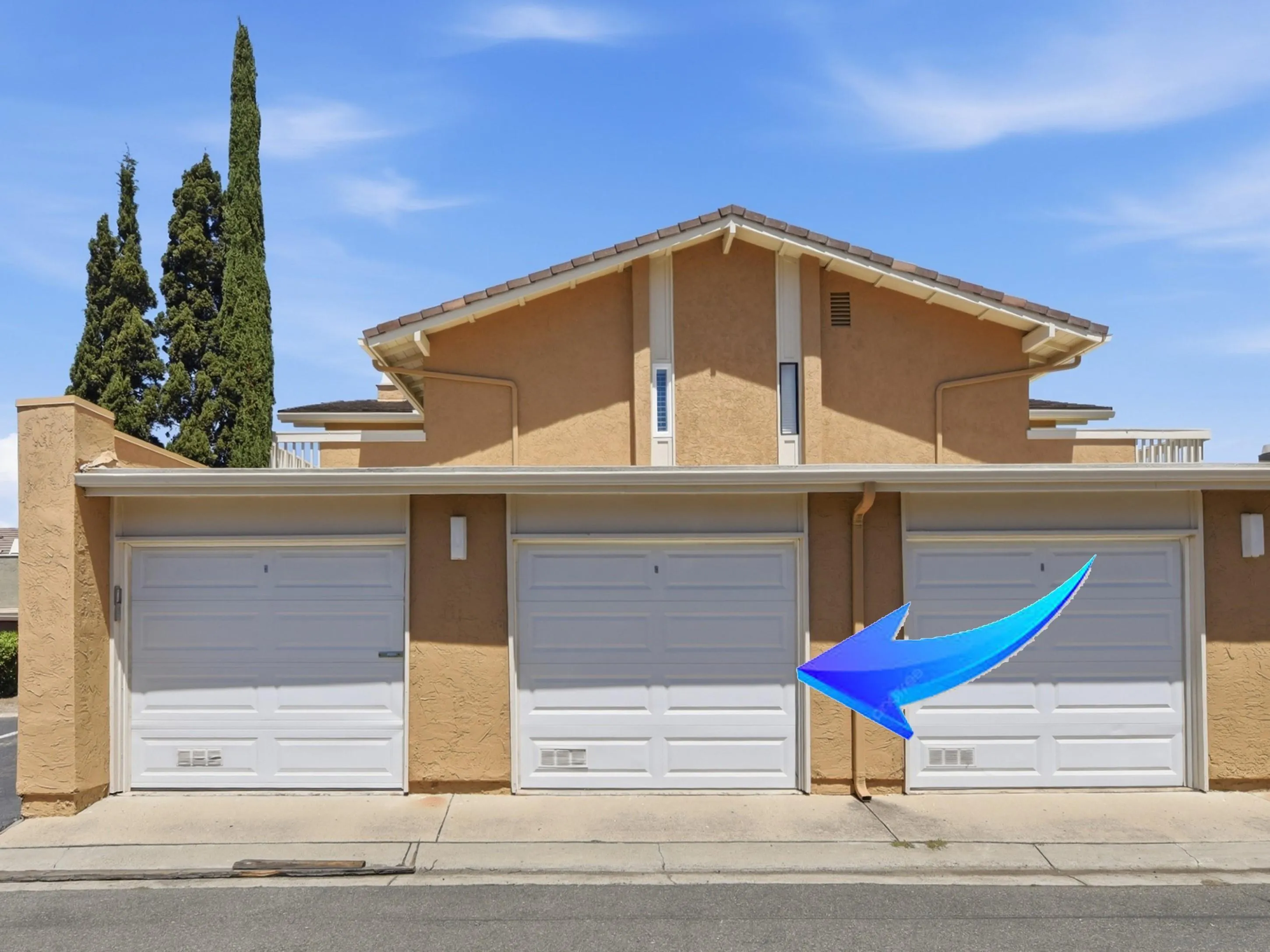 17443 Ashburton Road San Diego, CA 92128 - Photo 29 of 36 a view of a house with a yard and garage