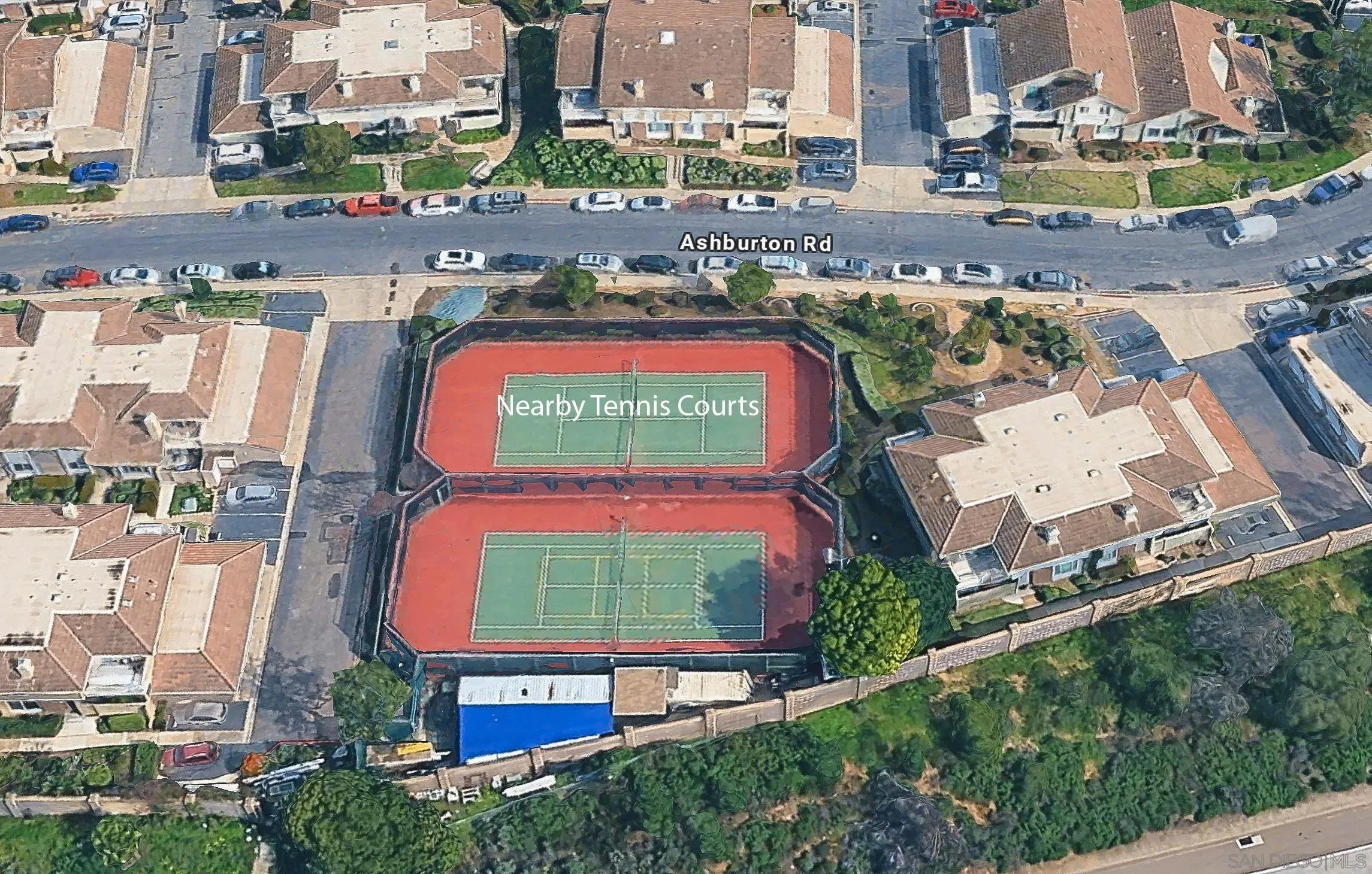 17443 Ashburton Road San Diego, CA 92128 - Photo 35 of 36 an aerial view of multiple houses with yard