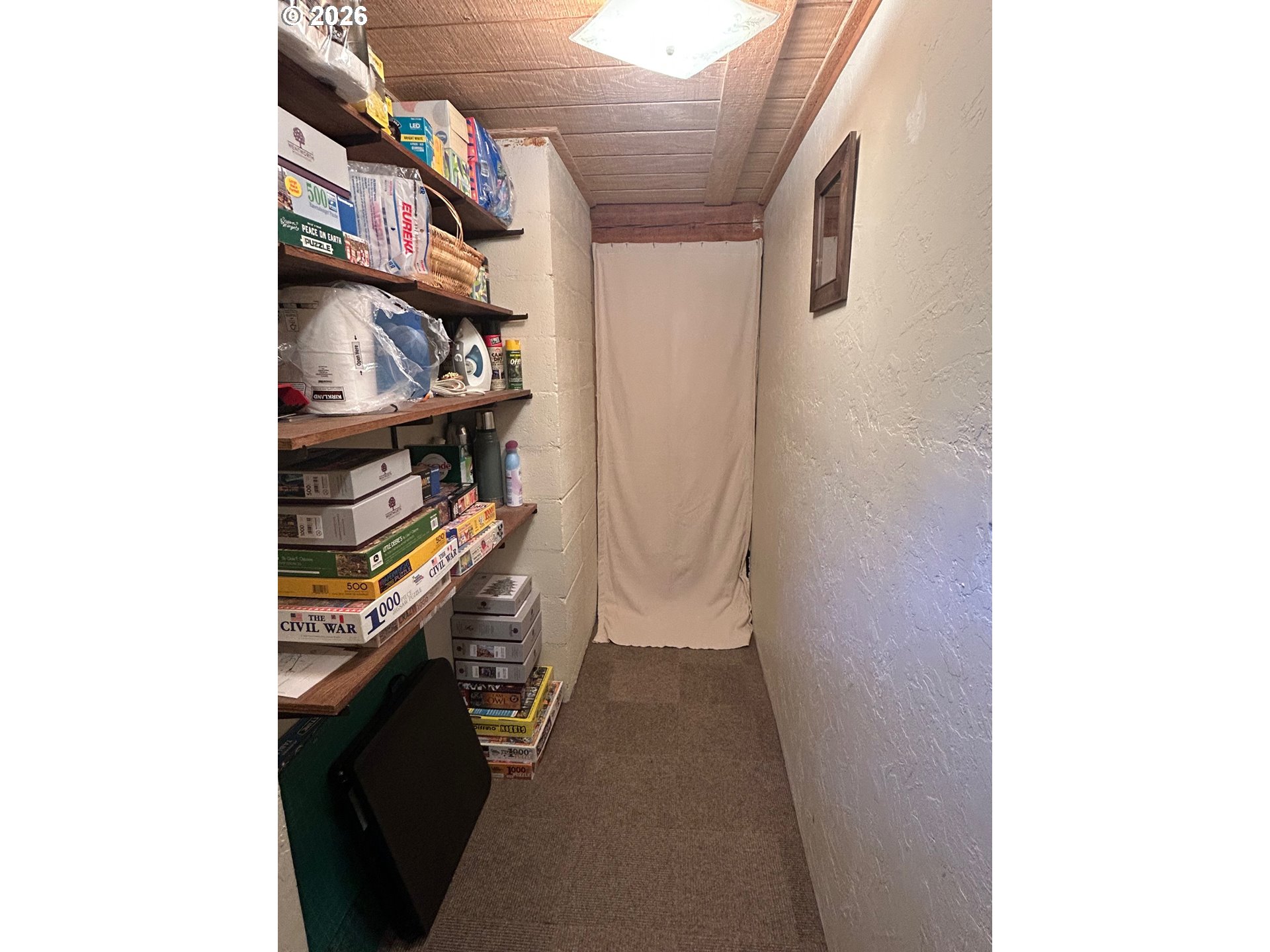 77120 Spout Springs Road Weston, OR 97886 - Photo 26 of 37 a view of a hallway with shelf