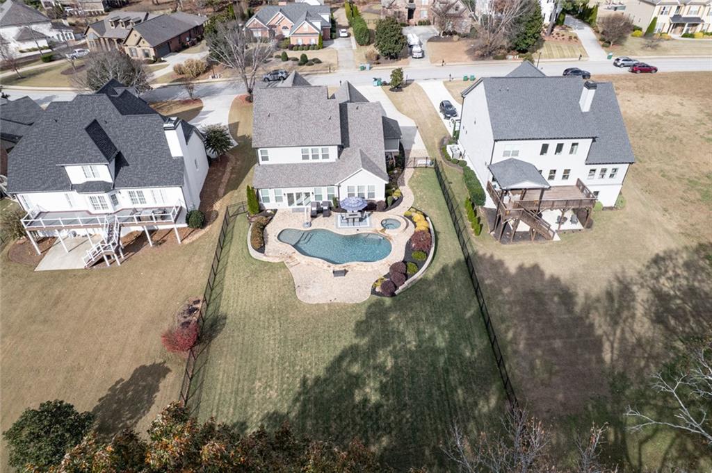 920 Traditions Way Jefferson, GA 30549 - Photo 34 of 40 an aerial view of a house with a yard