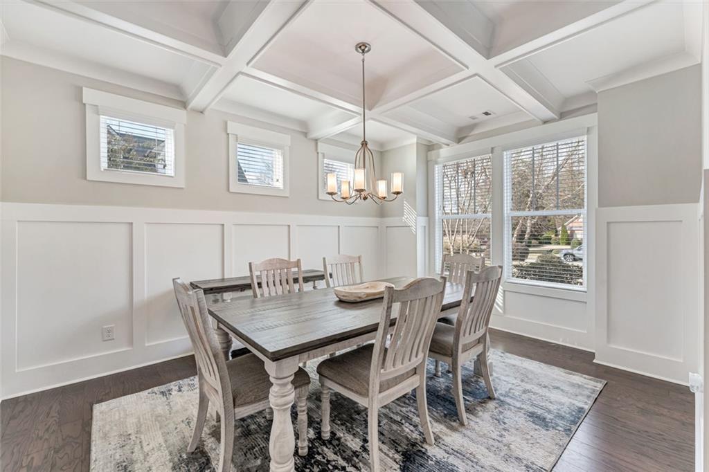 920 Traditions Way Jefferson, GA 30549 - Photo 8 of 40 a view of a dining room with furniture window and wooden floor