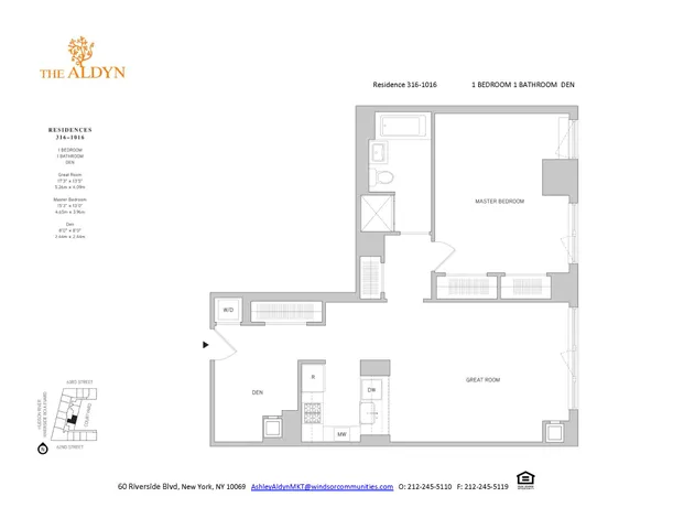 $5,680 | 60 Riverside Boulevard, Unit 716 | Upper West Side
