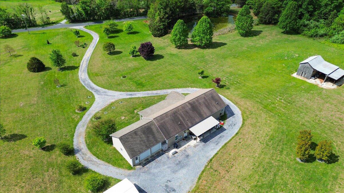 218 Mt Moriah Road Eagle Rock, VA 24085 - Photo 37 of 38 an aerial view of a swimming pool