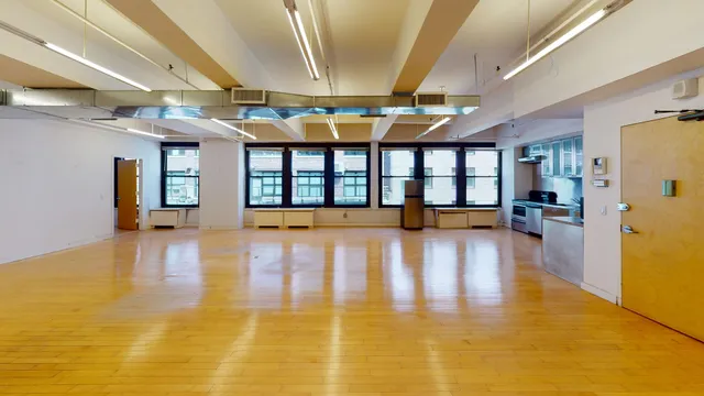 a view of an indoor swimming pool