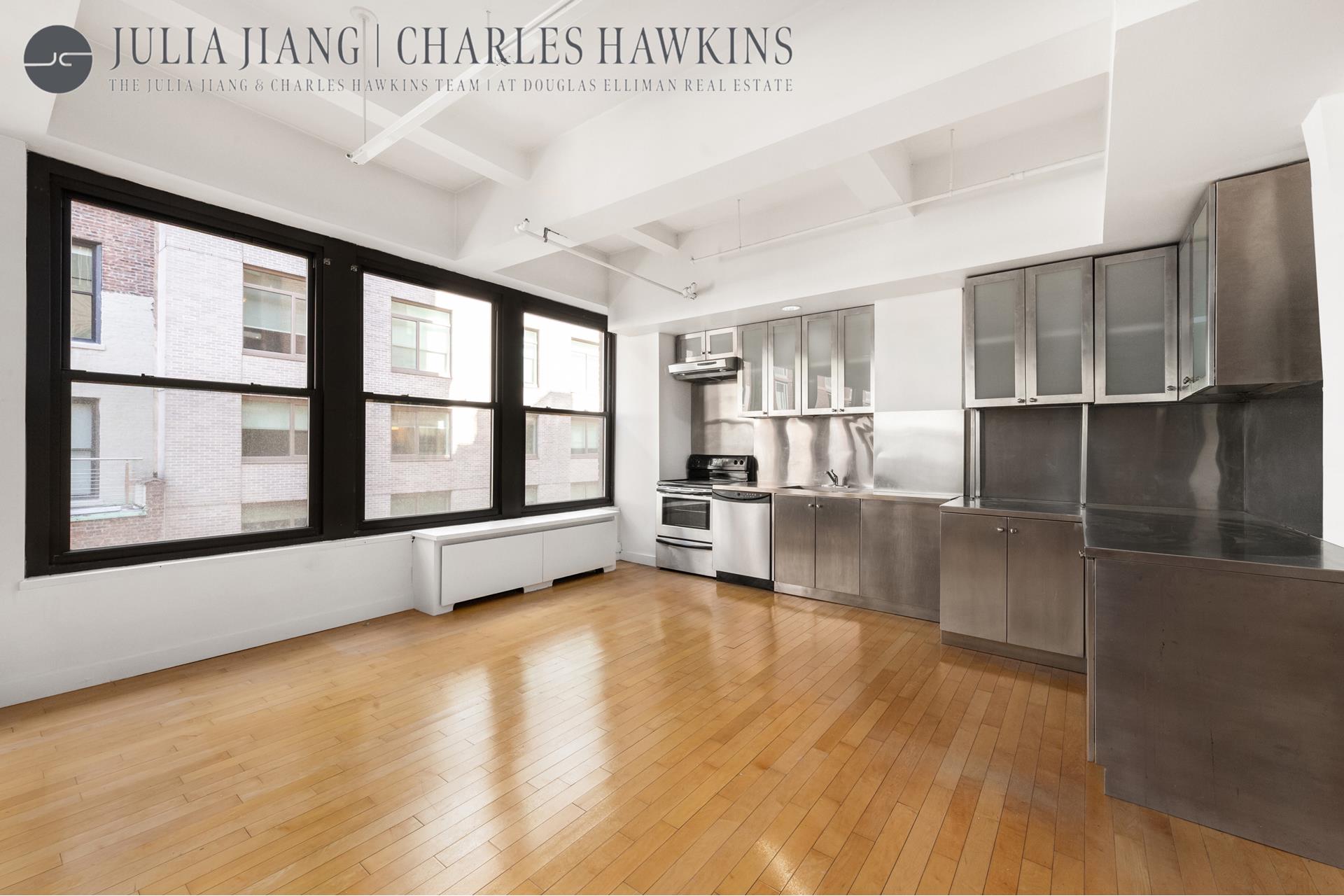 315 West 36th Street, Unit 12B Manhattan, NY 10018 - Photo 5 of 33 a view of an empty room with a window