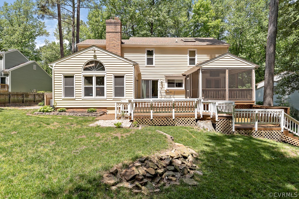 13903 Eastbluff Road Midlothian, VA 23112 - Photo 45 of 45 a front view of a house with a yard