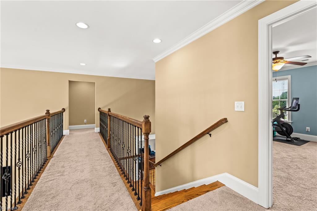 6202 Herons Nest Court Oak Ridge, NC 27310 - Photo 24 of 50 This view shows the catwalk that leads to 2 bedrooms