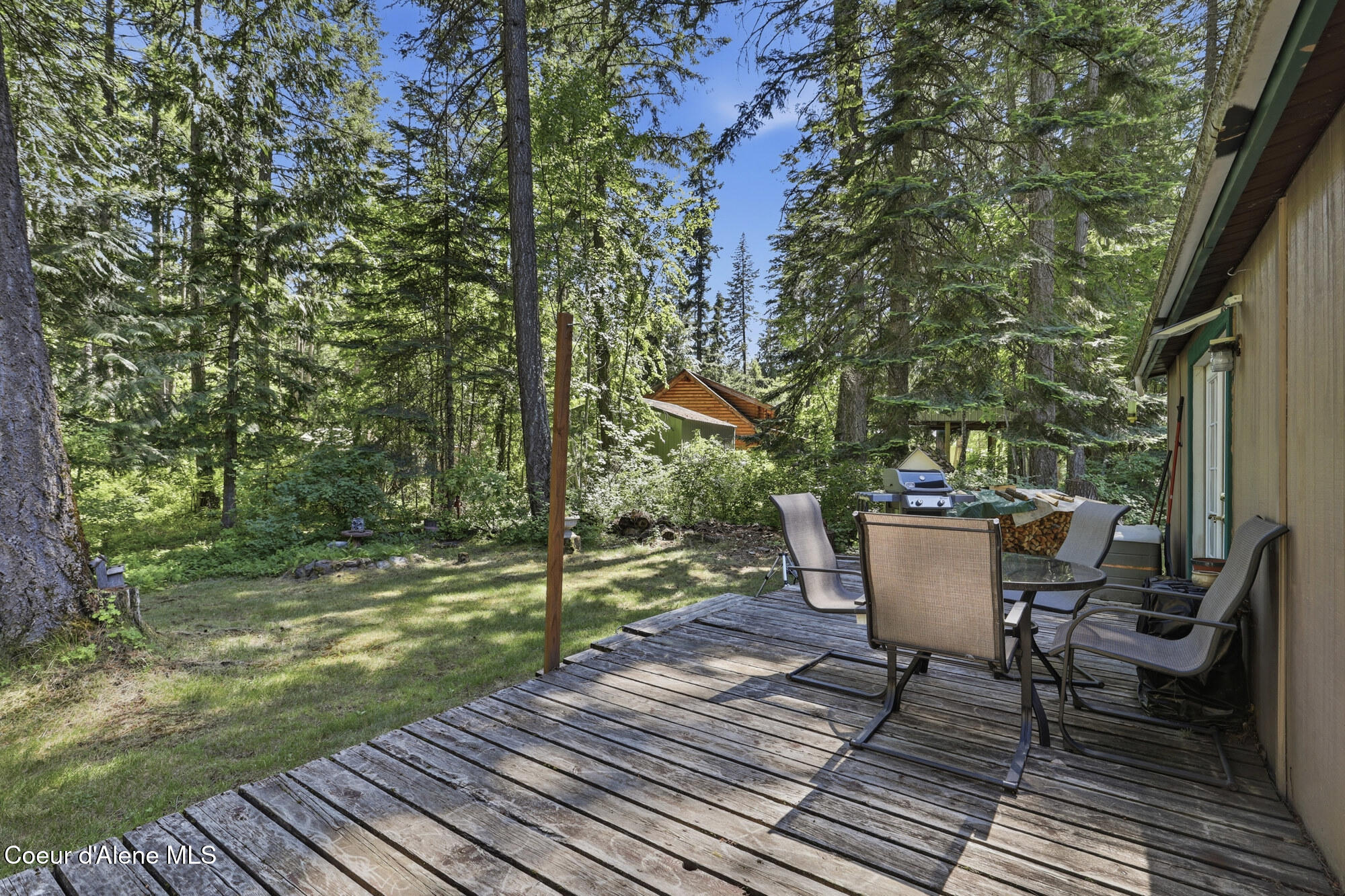 13118 Hellroaring Road Athol, ID 83801 - Photo 25 of 46 Back deck