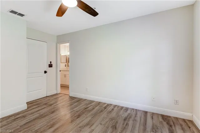 wooden floor in an empty room