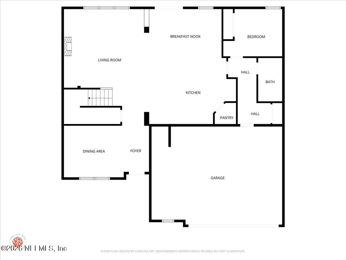 5645 Hampton Creek Road Jacksonville, FL 32218 - Photo 40 of 41 Downstairs Floor Plan