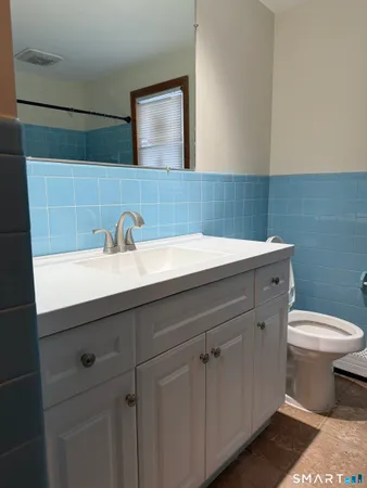 a bathroom with a sink and a toilet