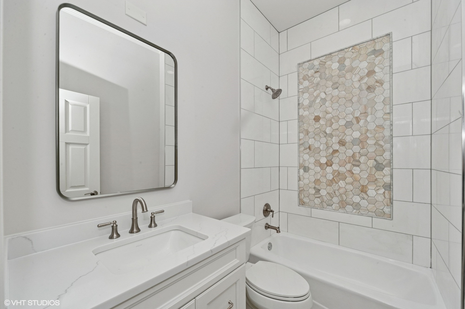 600 Broadsmoore Drive Lake Forest, IL 60045 - Photo 22 of 26 a bathroom with a granite countertop sink toilet and shower