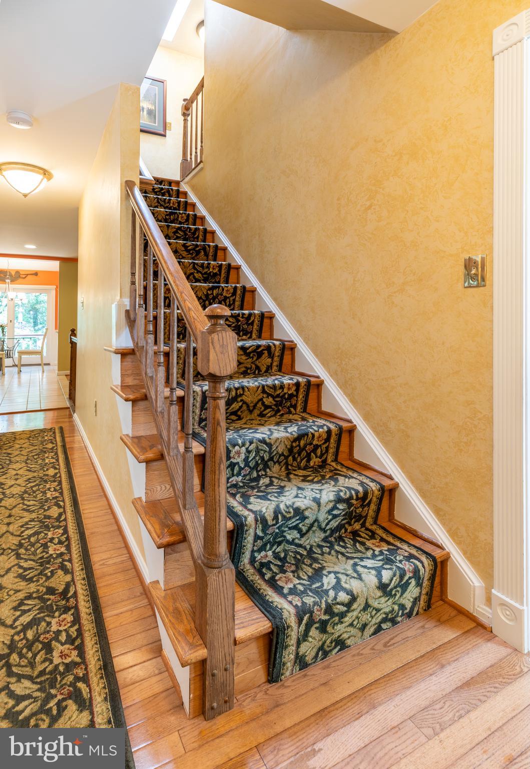 8715 Shadowlake Way Springfield, VA 22153 - Photo 30 of 56 Stairway from Foyer to Upstairs