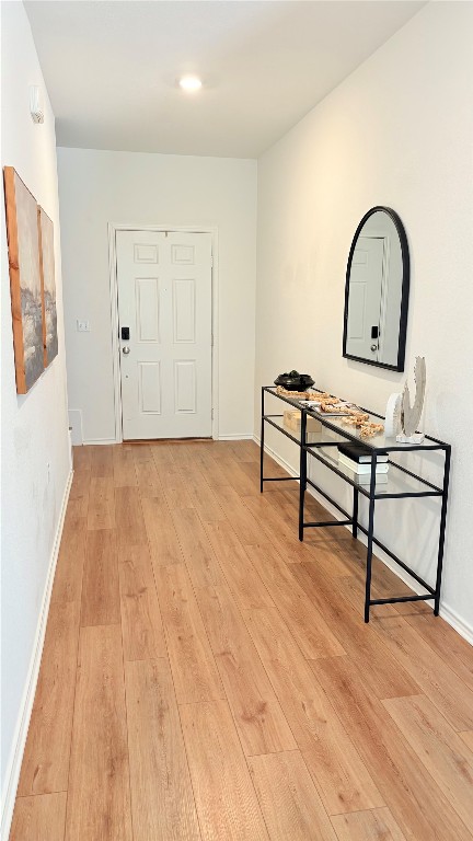 14300 Eientrill Pass Pflugerville, TX 78660 - Photo 16 of 19 a view of a workspace with wooden floor