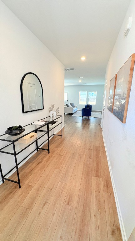 14300 Eientrill Pass Pflugerville, TX 78660 - Photo 3 of 19 a living room with furniture and a wooden floor