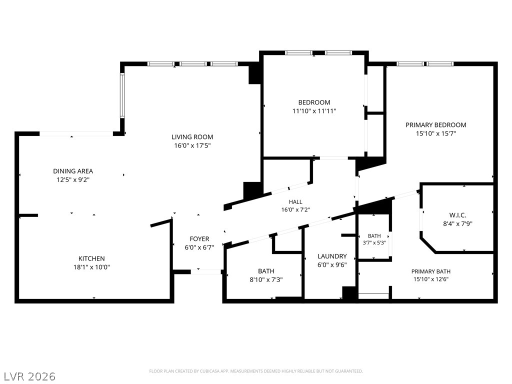 2555 Hampton Road, Unit 6108 Henderson, NV 89052 - Photo 44 of 44 A well-laid-out floor plan reveals distinct living spaces for optimal flow and functionality.