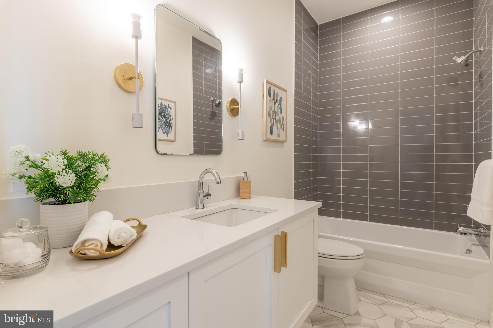 770 Park Road Northwest, Unit 301 Washington, DC 20010 - Photo 10 of 21 Pictures Reflect Unit 201: Bathroom 2