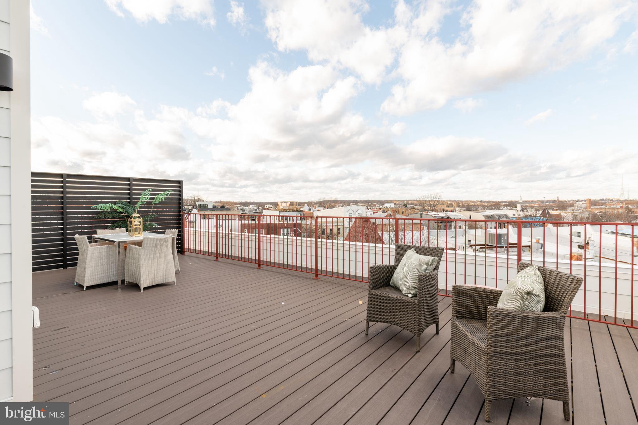 770 Park Road Northwest, Unit 301 Washington, DC 20010 - Photo 17 of 21 Pictures Reflect Unit 203: Private Roof Deck