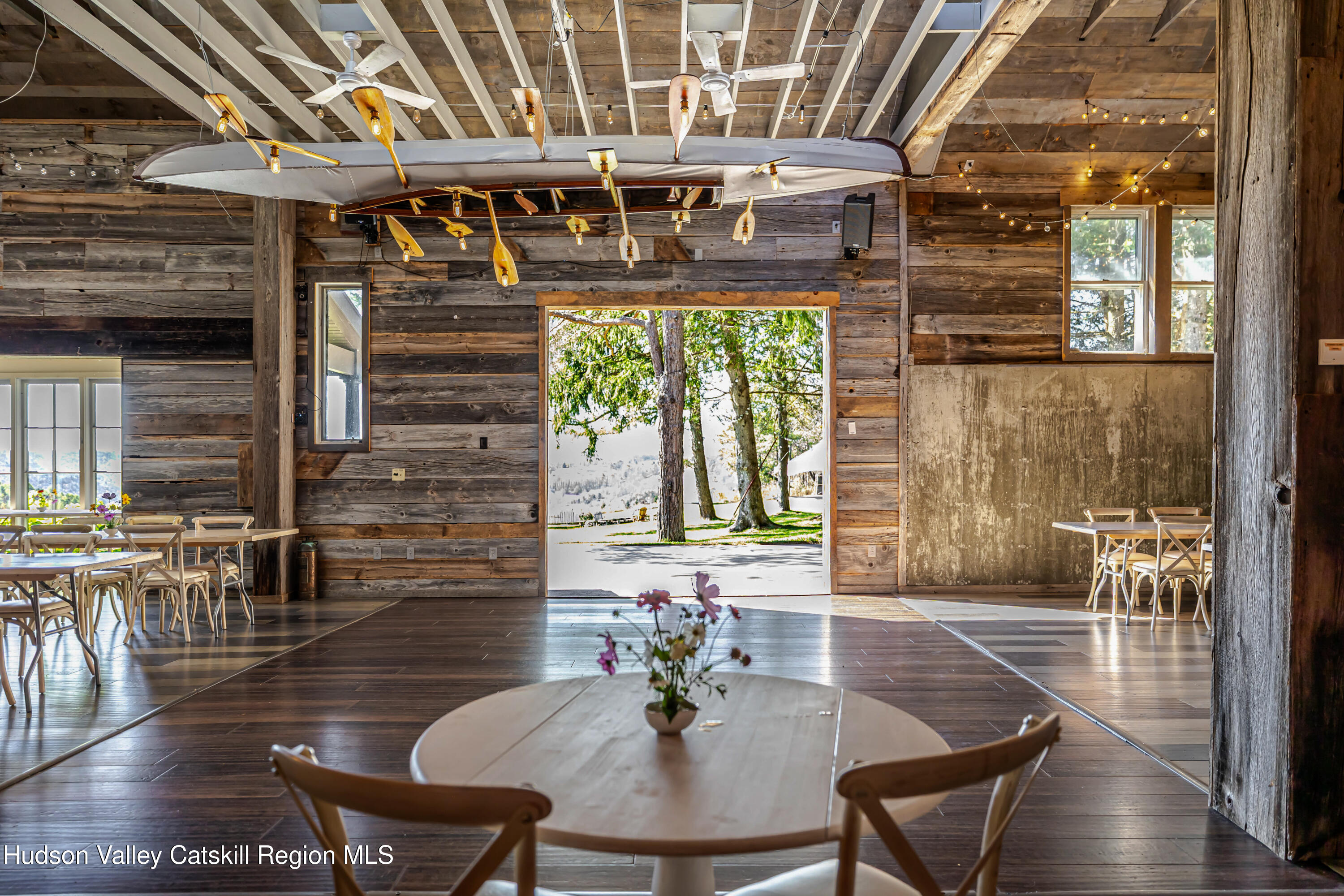 108 HIGH POND Road Summit, NY 12175 - Photo 12 of 82 a dining room with furniture and wooden floor
