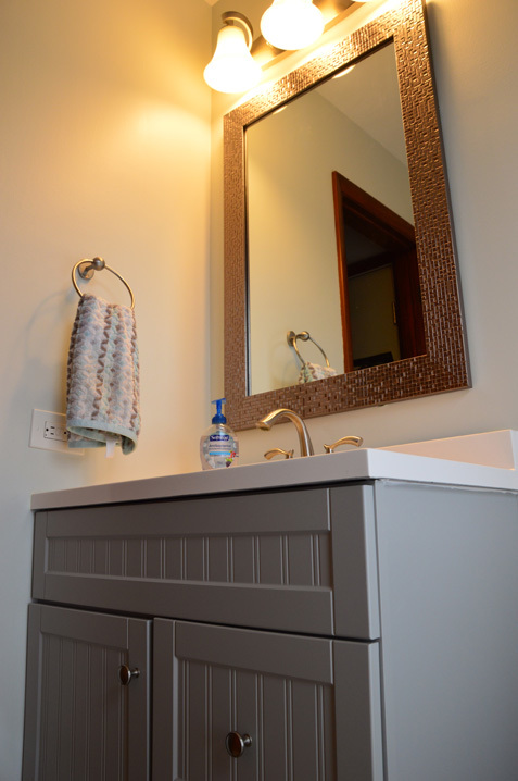 7N201 Stevens Road St. Charles, IL 60175 - Photo 34 of 58 a bathroom with a sink and a mirror
