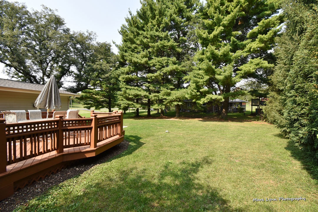 7N201 Stevens Road St. Charles, IL 60175 - Photo 55 of 58 a view of a deck with a yard
