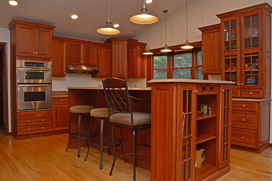 7N201 Stevens Road St. Charles, IL 60175 - Photo 9 of 58 a view of kitchen with cabinets and wooden floor