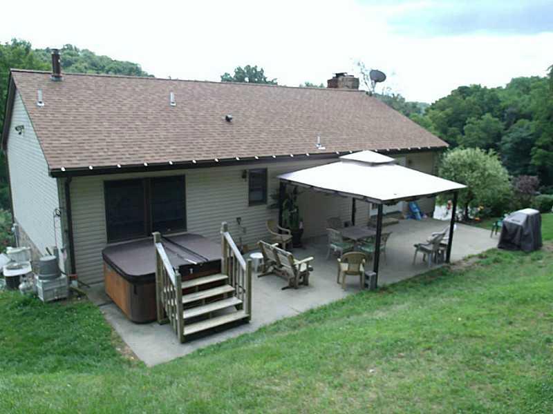 471 Horne Run Road Amity, PA 15311 - Photo 3 of 25 Exterior Back. Rear