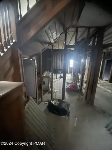 a view of empty room