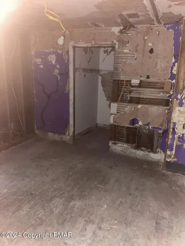 a view of water heater room