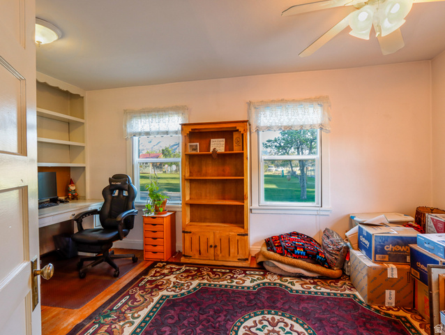155 West Center Street Fillmore, UT 84631 - Photo 35 of 86 Room featuring wood-finish flooring and a ceiling fan