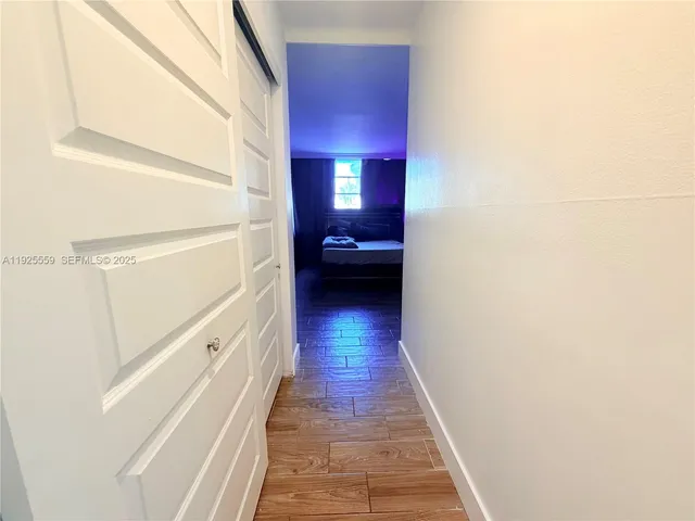 a view of a hallway